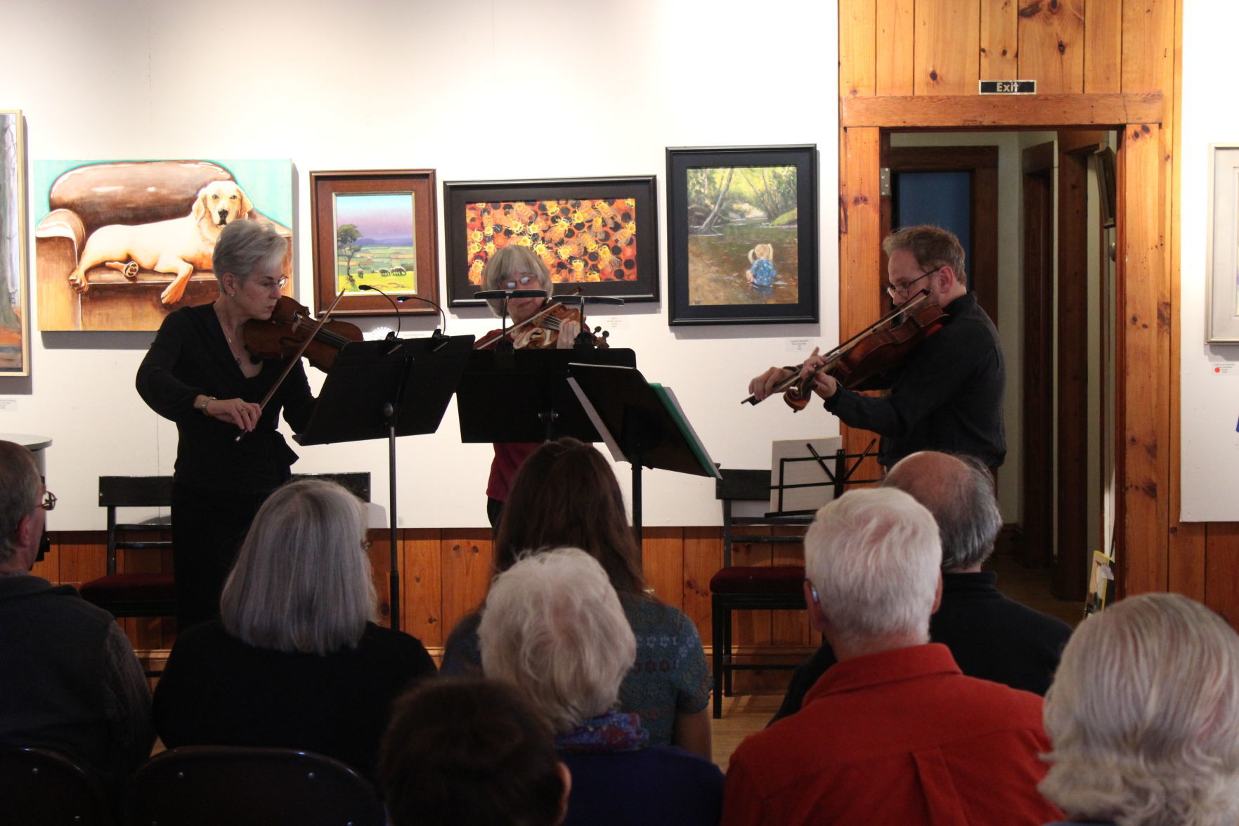 Hayes Faculty Chamber perform at Ashe Arts Center